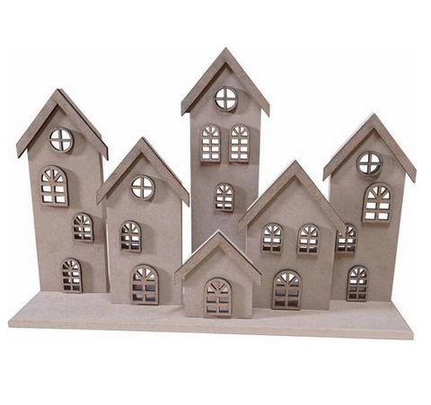Wooden Platform Houses - K413