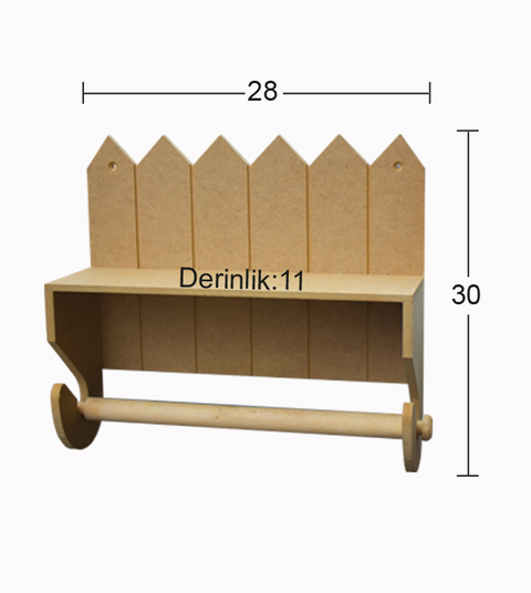 Wooden Towel Holder - IB13