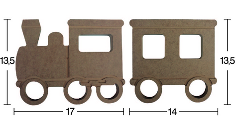 Wooden Train - H89