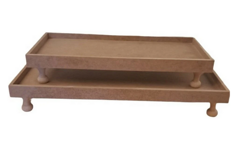 Wooden Tray - PRS-10 (Set of 2)